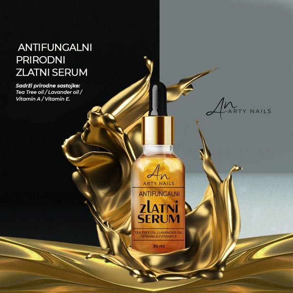 Arty Nails Antifungalni zlatni serum 30ml