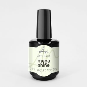 Arty Nails Mega shine 2u1 top gel 15ml