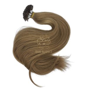 Ekstenzije sa keratinom za nadogradnju kose 55cm - VIRGIN HAIR - Nijansa 8