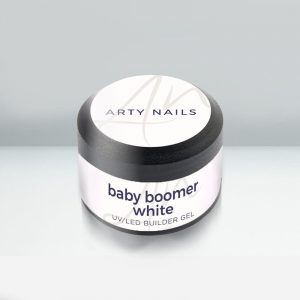 Arty Nails Baby boomer gradivni gel mliječni bijeli