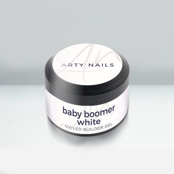 Arty Nails Baby boomer gradivni gel mliječni bijeli