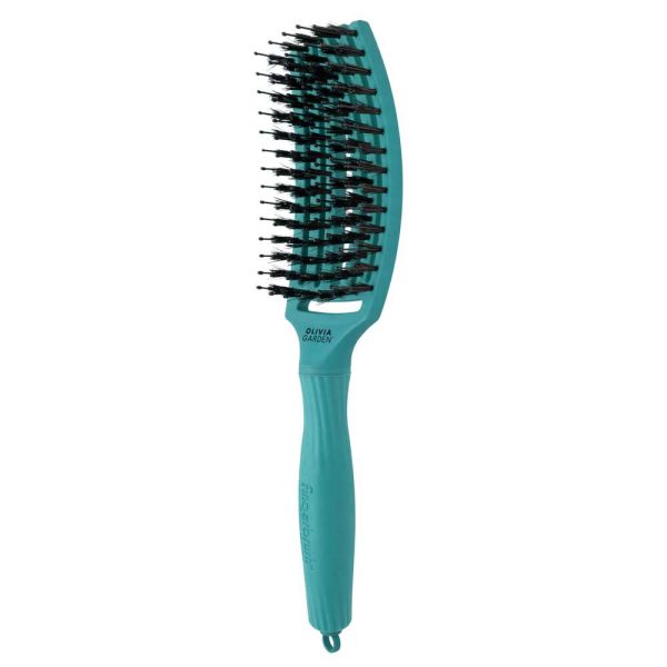 Četka za raščešljavanje Olivia Garden Nylon Mix Blue Lagoon – Fingerbrush