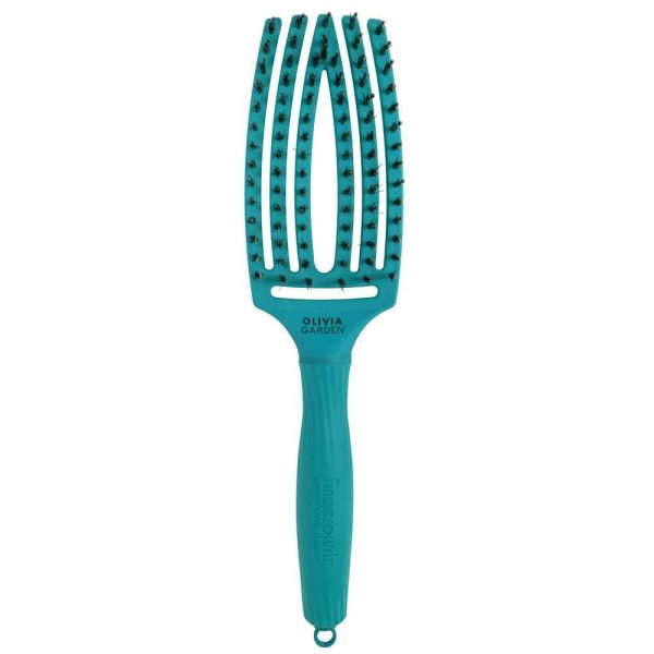 Četka za raščešljavanje Olivia Garden Nylon Mix Blue Lagoon – Fingerbrush