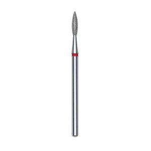 Nastavak za brusilicu Staleks Dijamantni Crveni 2,1 mm – Pointed Flame