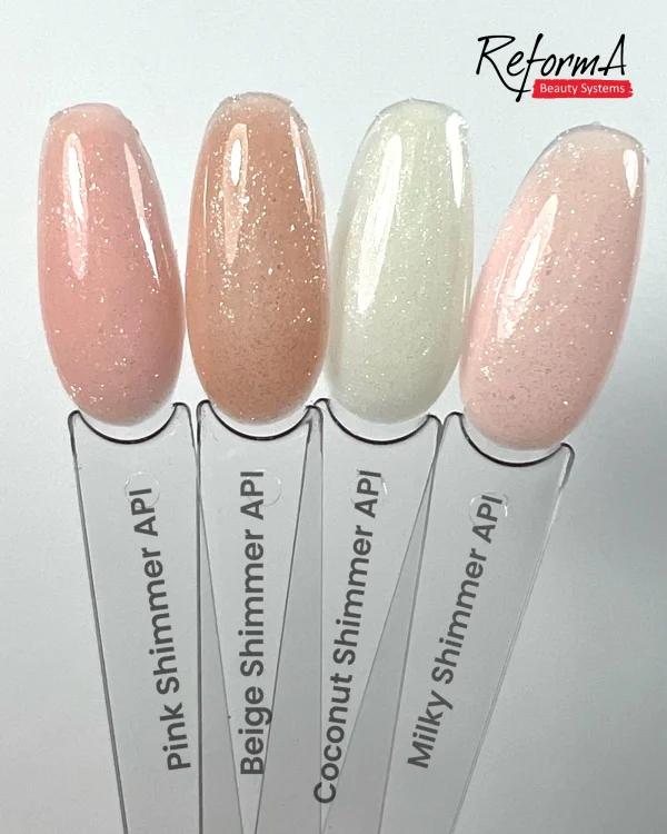 ReformA Cover Base 10ml - Gold Shimmer - Image 2