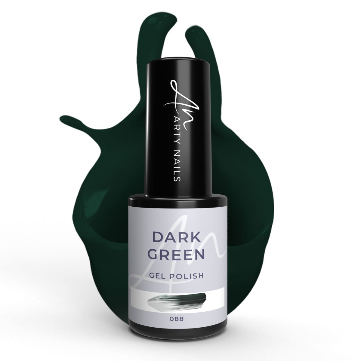 Arty Nails trajni lak 5ml - 088 Dark Green (Hema, Di-Hema, TPO free)