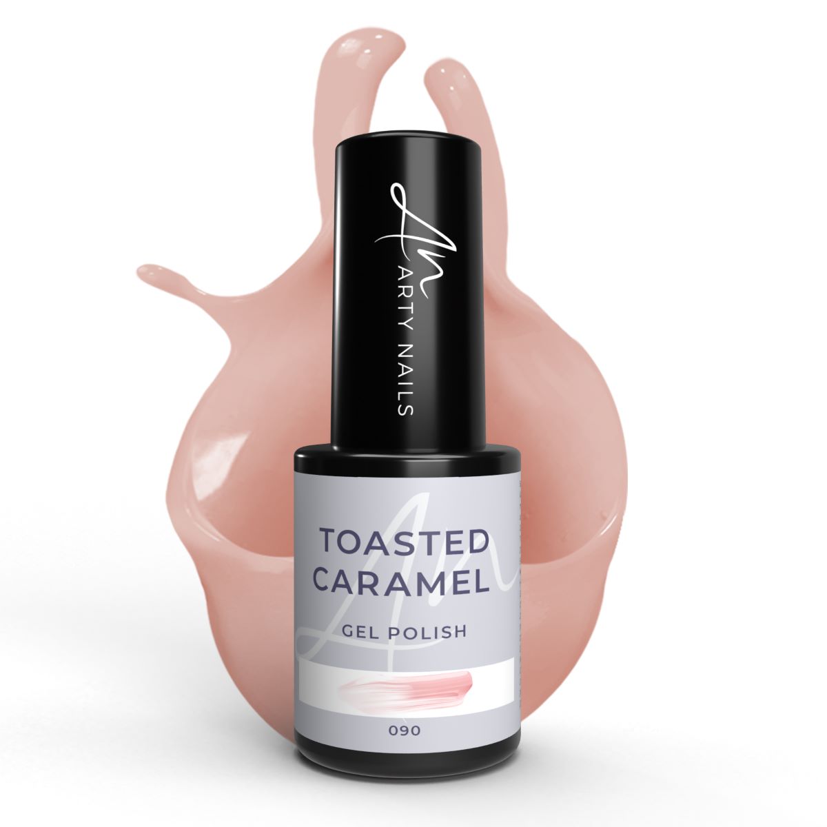 Arty Nails trajni lak 5ml - 090 Toasted Caramel (Hema, Di-Hema, TPO free)