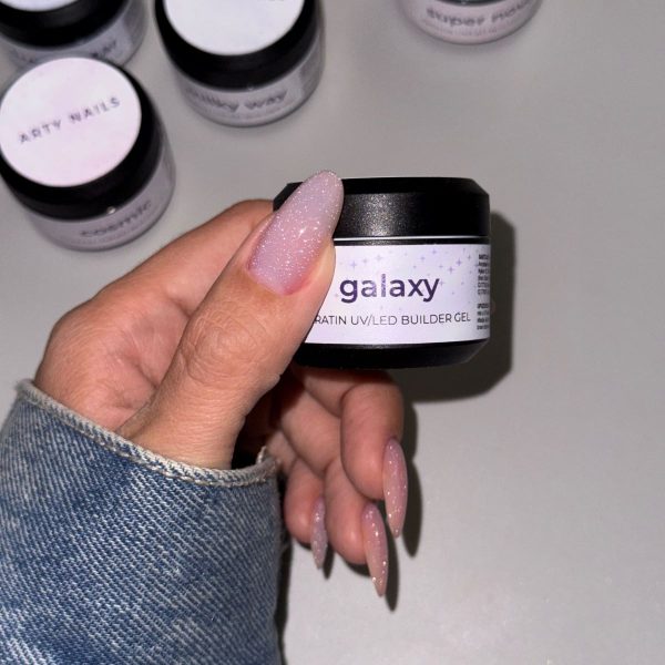 Arty Nails keratin builder gel (Hema, Di-Hema, TPO free) - Galaxy - Image 2