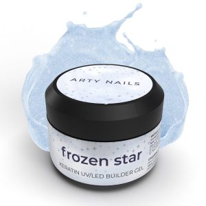 Arty Nails keratin builder gel (Hema, Di-Hema, TPO free) - Frozen Star