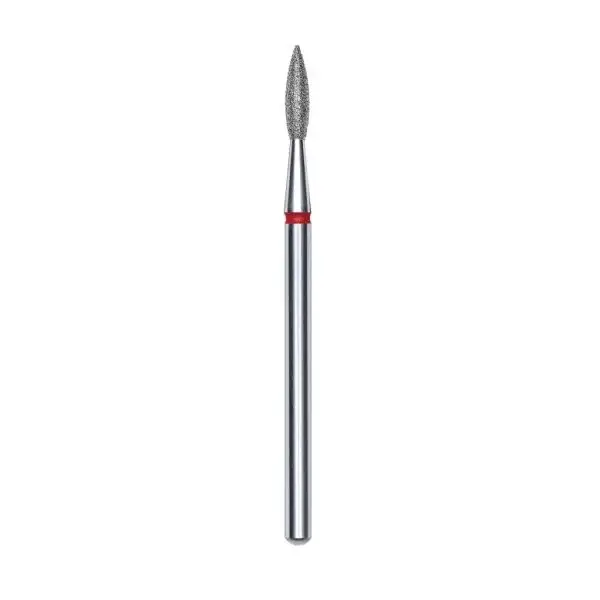 Nastavak za brusilicu Staleks Dijamantni Crveni 2,1 mm – Pointed Flame