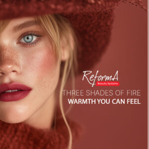 ReformA Gel polish kolekcija - Three Shades of Fire