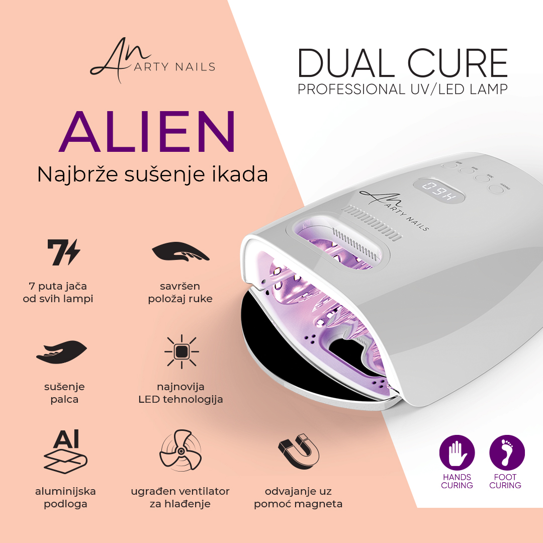 Arty Nails Alien Dual Cure UV/LED lampa 48W