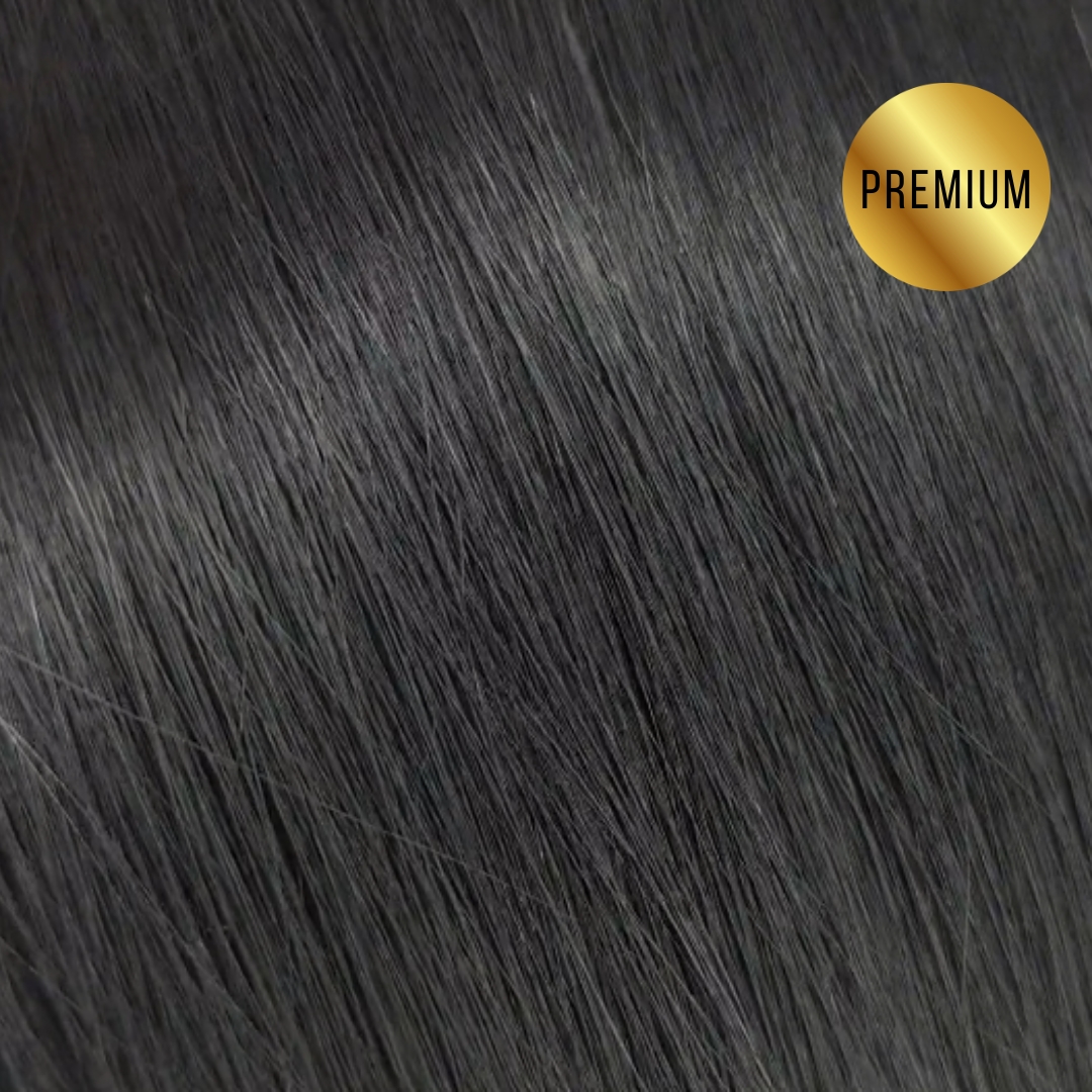 Virgin Hair ekstenzije na klipse 8 dijelova 50cm - Nijansa 1